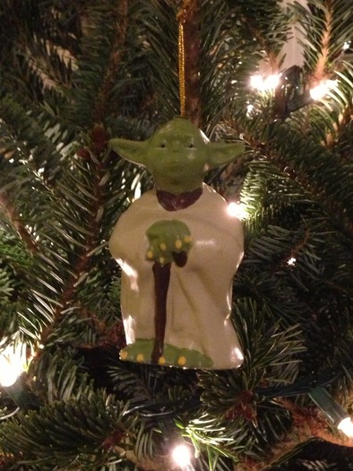 Yoda on Christmas tree copy