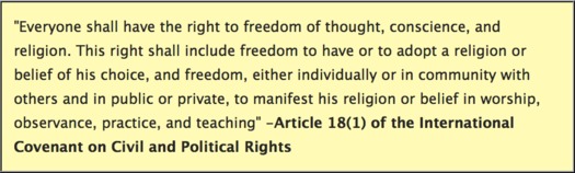 State department religious freedom definition