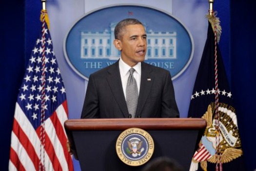 President Obama addressing about Boston Marathon