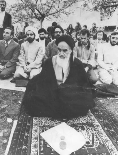 Rouhani with Khomeini