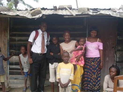 Congolese Mormon missionary