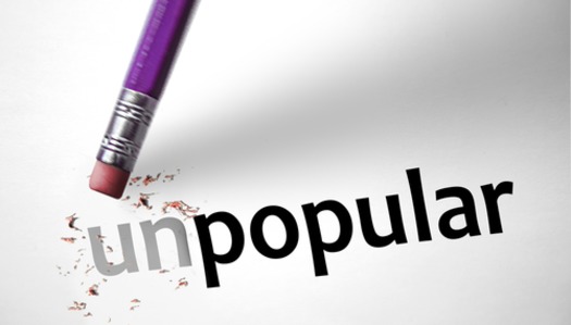 unpopular