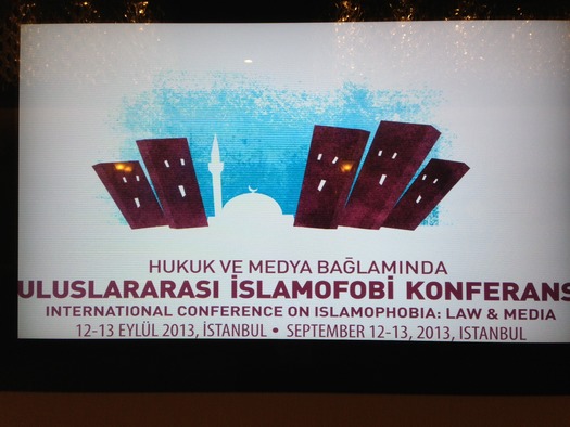 Islamophobia conference Turkey 2013