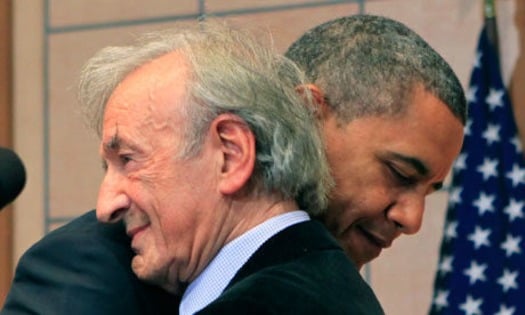 Obama and Wiesel