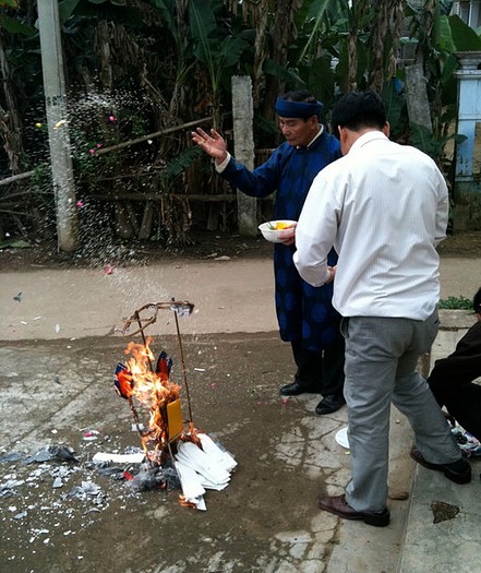 Vietnam Tet Burning