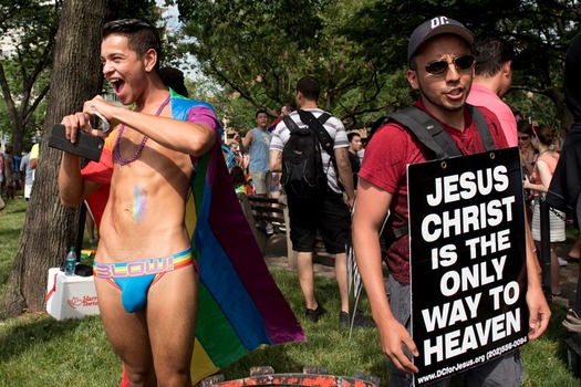 The annual Capital Pride Parade in Washington, D.C.