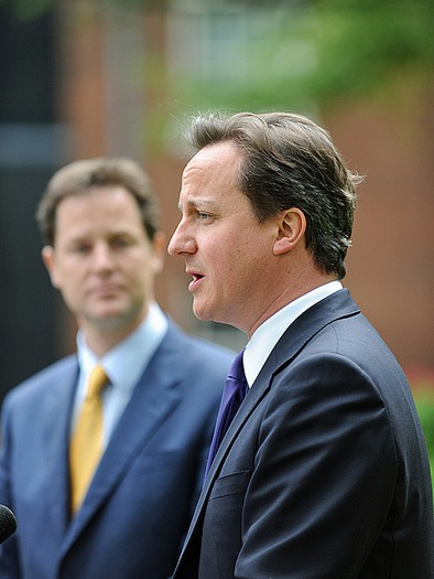 David Cameron Nick Clegg