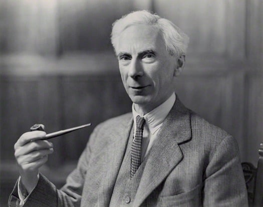 NPG x84663; Bertrand Arthur William Russell, 3rd Earl Russell by Bassano