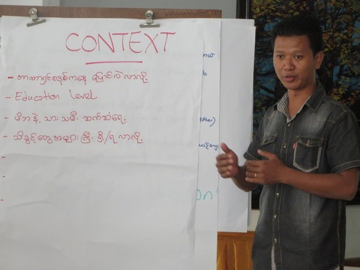 Religion Newswriters Myanmar Training 1