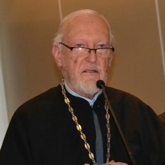 Father Aethelwine Richards of the Antiochian Orthodox Archdiocese of Europe