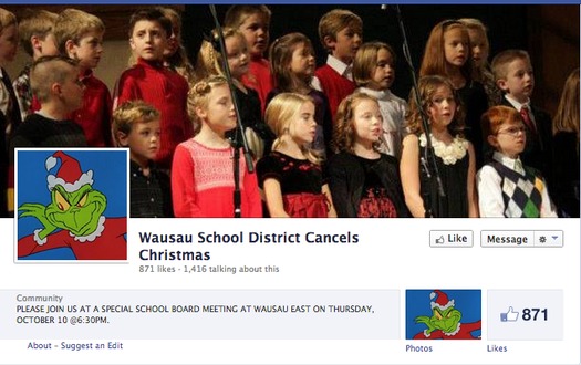 Wausau school district christmas