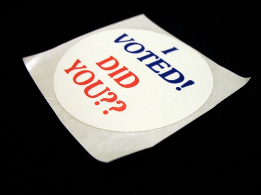 voting sticker