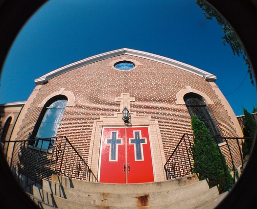 Church steps