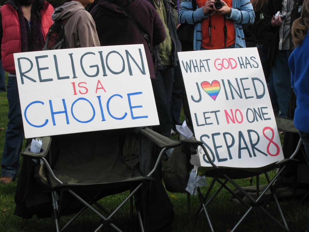 same sex marriage signs