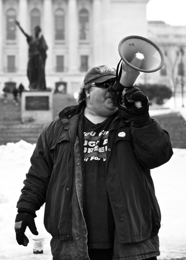 The Man with the Megaphone