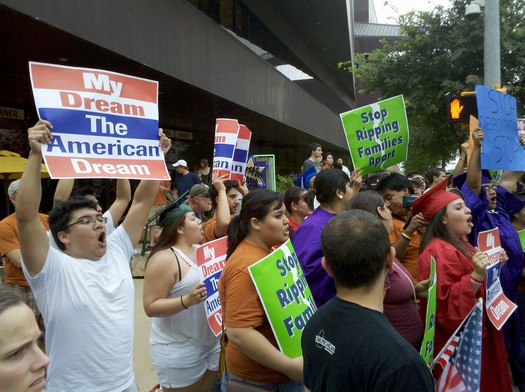 Dream Act protestors