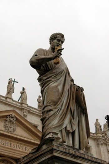 RNS ST PETER STATUE