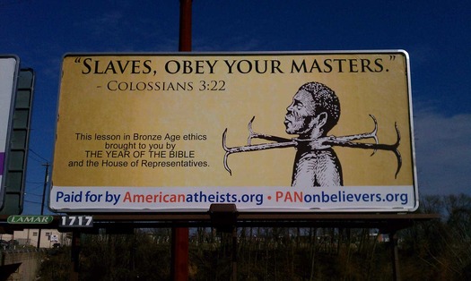 RNS ATHEIST BILLBOARD