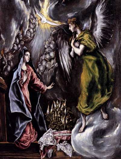 El_Greco_-_The_Annunciation_detail_-_WGA10518