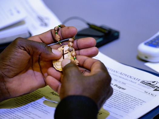 web Prayer beads at United Methodist General Conference