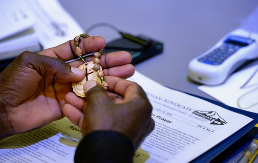 PRINT Prayer beads at United Methodist General Conference