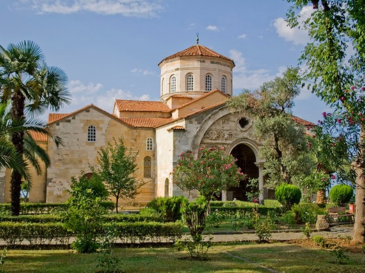 Tweb he restored Hagia Sopia Church in Trabzon, Turkey.