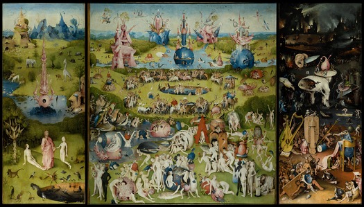 PRINT “The Garden of Earthly Delights” by Hieronymous Bosch.