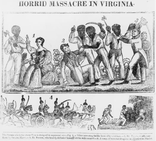 PRINT Horrid Massacre in Virginia