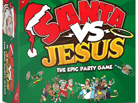 WEB Santa VS Jesus game.  Photo courtesy of www.santavsjesus.com