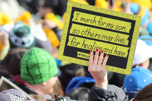 print A sign at the March for Life on Jan. 27, 2017. RNS photo by Adelle M. Banks