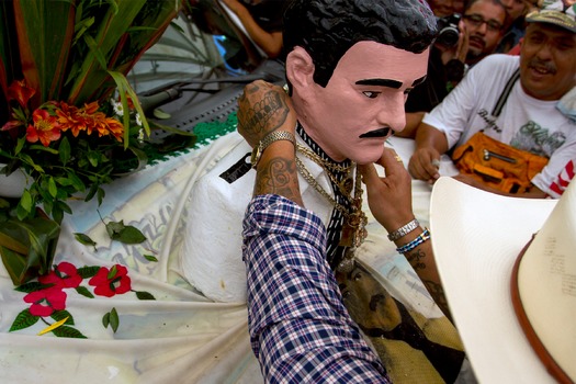 PRINT JESUS MALVERDE EL SANTO DE LOS NARCOS