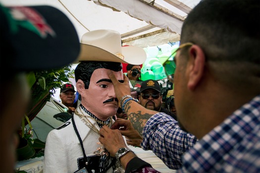 PRINT JESUS MALVERDE EL SANTO DE LOS NARCOS
