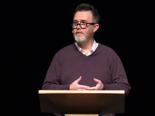 WEB Author Rod Dreher.  Screenshot from Vimeo