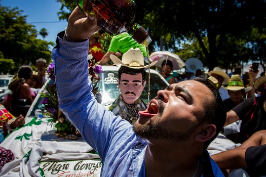 PRINT JESUS MALVERDE EL SANTO DE LOS NARCOS