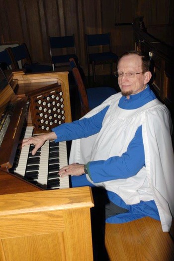 Bill McCoy is retiring from the organ at age 75.  Photo courtesy of Bill McCoy