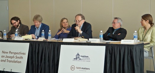 panel on Joseph Smith and translation