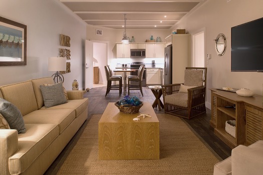 Waterline Living Room & Kitchen