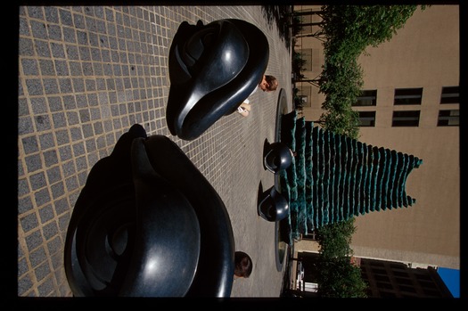 Agnes Katz Plaza sculpture