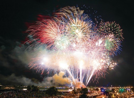 fireworks bayfront