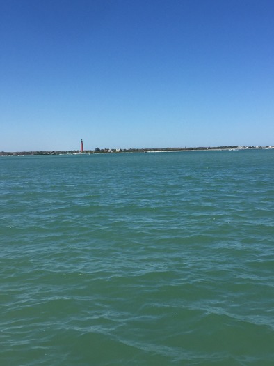 intracoastal waterway with lighthouse view