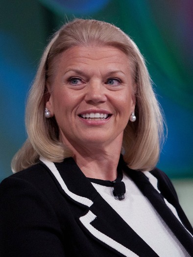 Ginni Rometty of IBM and interviewer Jessi Hempel of Fortune speaking during ONE ON ONE: Ginni RomettyAt the Fortune Most Powerful Women Summit in Laguna Niguel, CA.