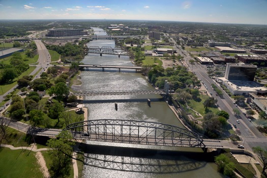 Brazos River through Waco 03-21-17 01