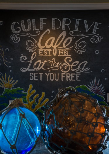 Gulf Drive - Sign Interior