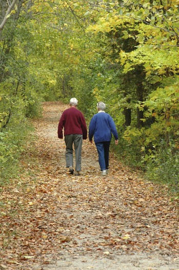 Seniors Walking