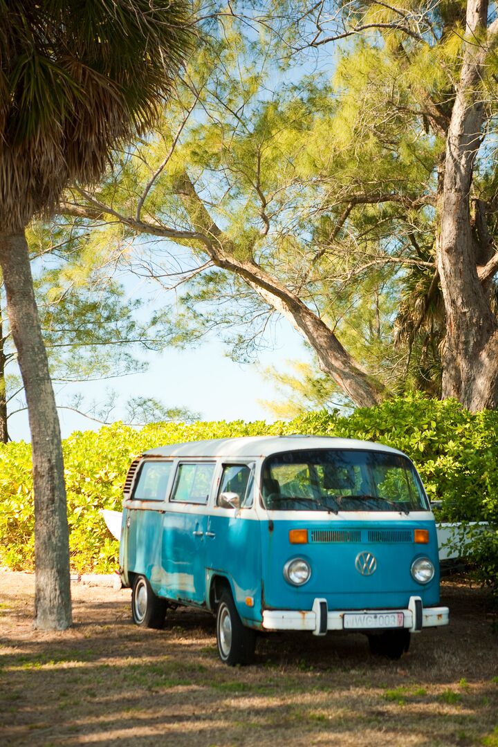 VW at Beach