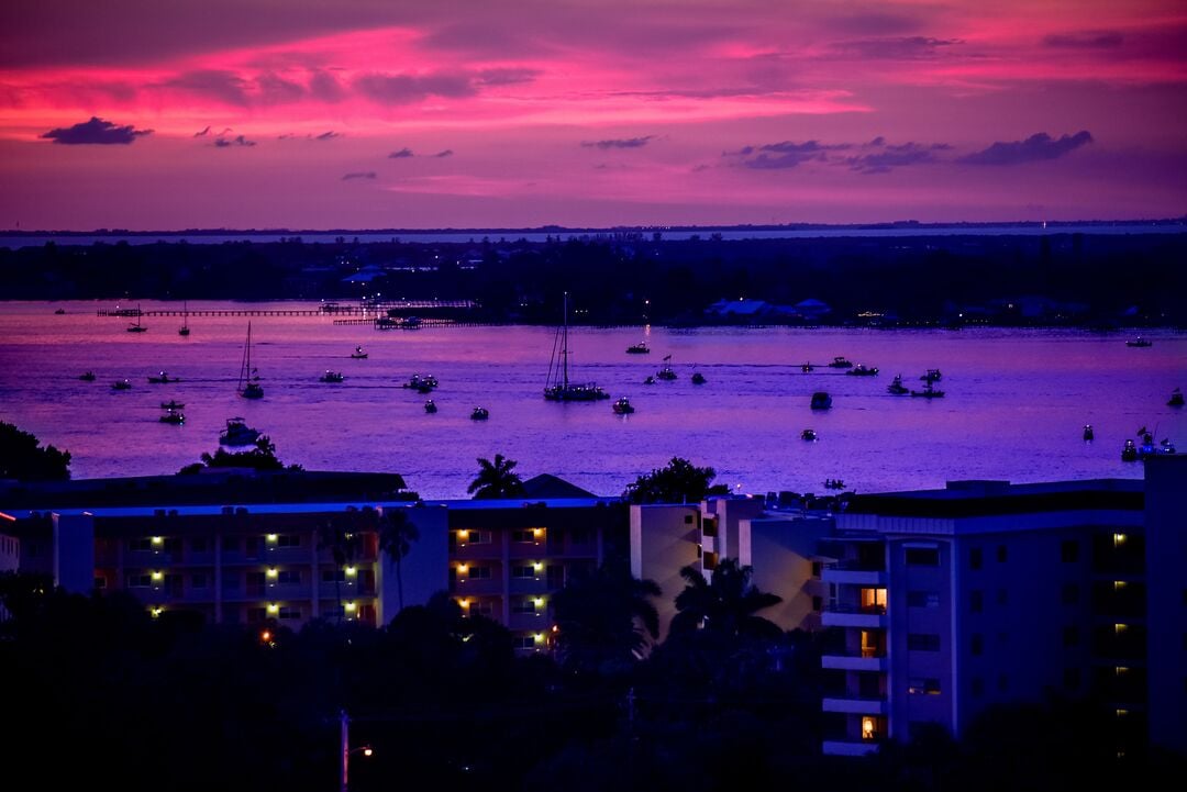 Sunset on Manatee River