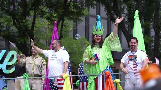 Independence Day Parade float