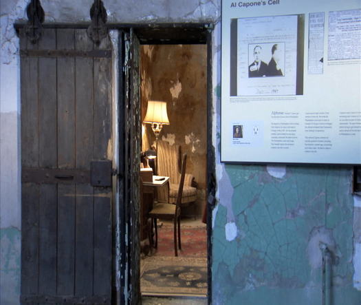 Eastern State Penitentiary interior Al Capone's Cell