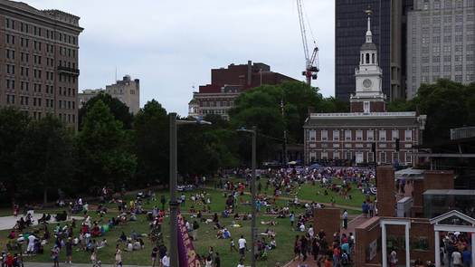 Historic District Block Party Independence Mall