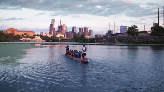 Schuylkill River dragon boat